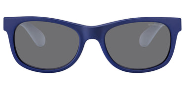 Boys and Girls Polaroid Eyeglasses: P0300 - Blue Camuflage Blue - SpecSMART Eye Clinic (Front View)